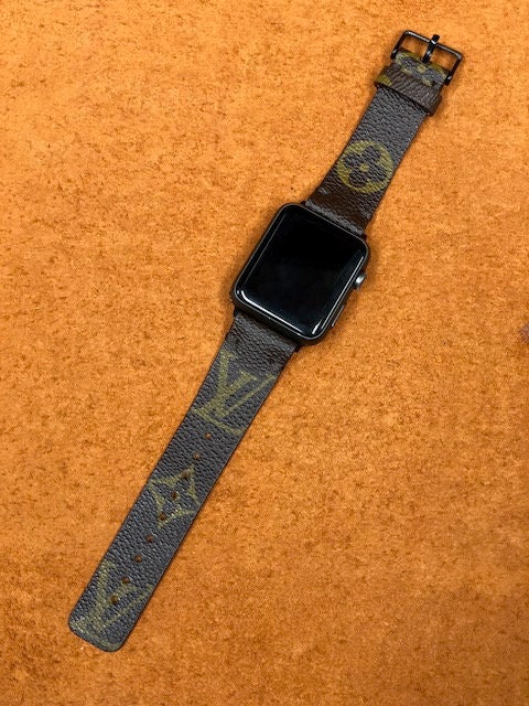 LV apple watch band 2 LV monogram Apple watch straps Lv | Etsy