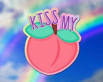 WHITE Vinyl Decal When I die bury me upside down kiss my *ss sticker fun