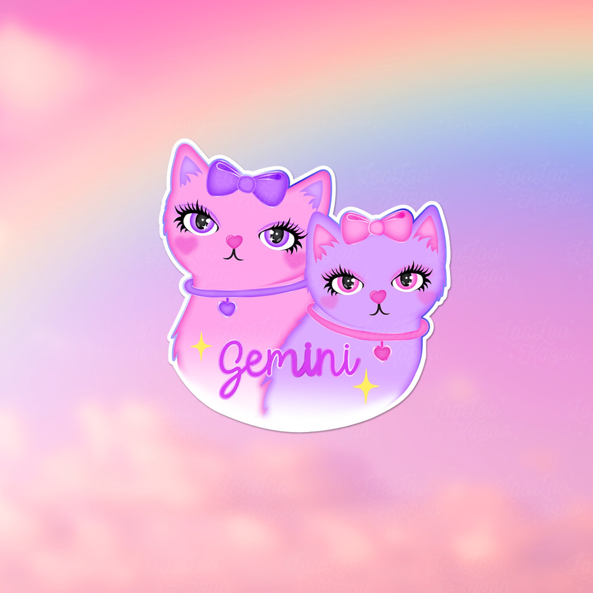 Aesthetic zodiac sign cute gemini wallpaper guglful