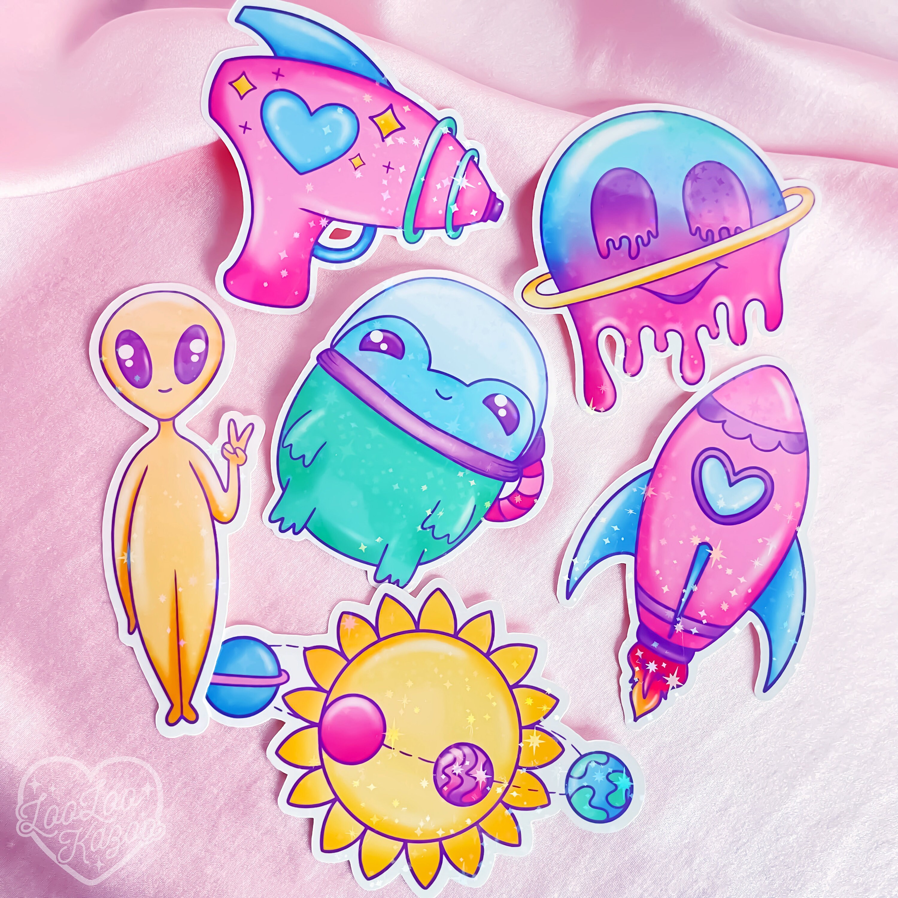 Dat Holo Sticker Toadally Spaced Holo Sticker Materials Card Making & Stationery etna.com.pe