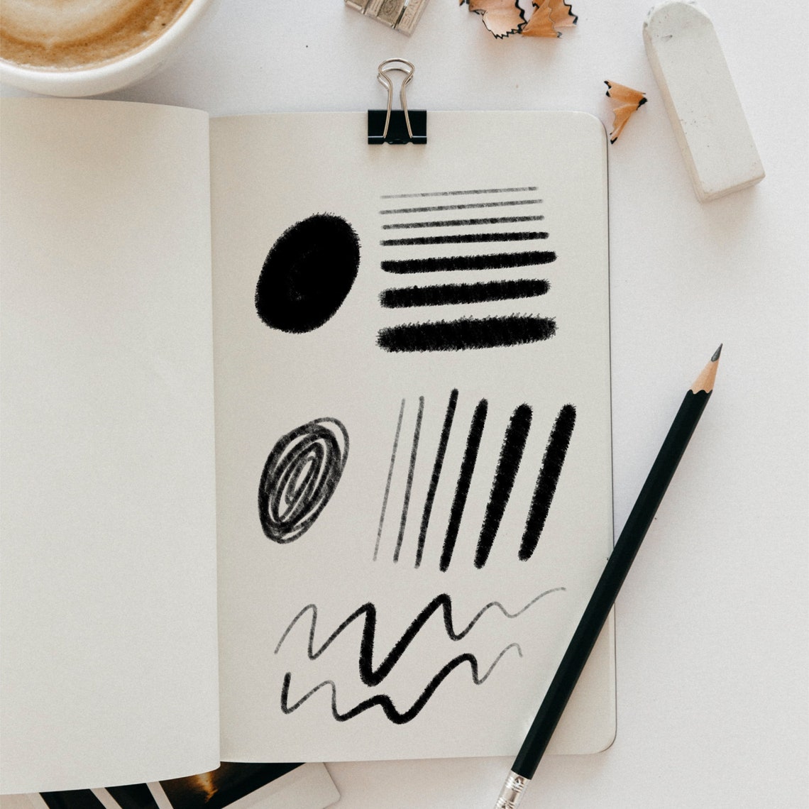 Ink Bleed Procreate Brush Procreate Lettering Brush Etsy