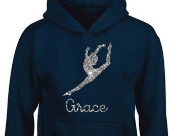 personalised gymnastics hoodie