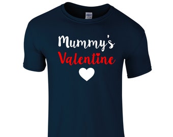 Mummy's Valentine Valentine's Day Children's T-shirt