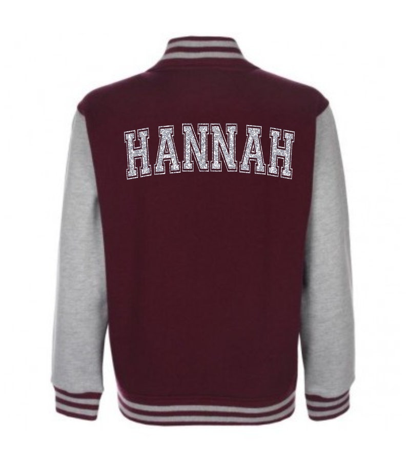 personalized varsity jacket