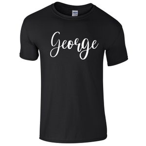 Personalised Sigature Name T-shirt image 5