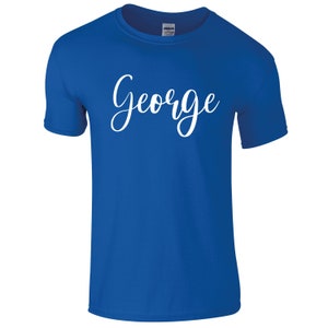 Personalised Sigature Name T-shirt image 3