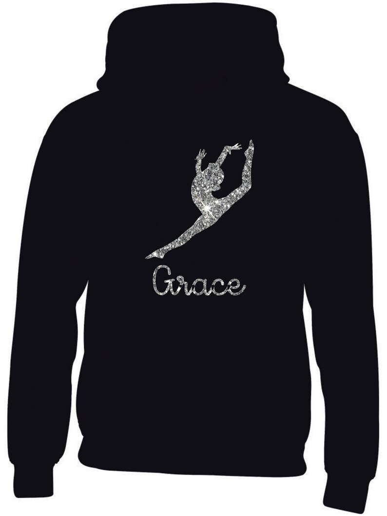 ILeisure Girls Personalizado Air Jump Pose Vestido Con Capucha - Foto 4