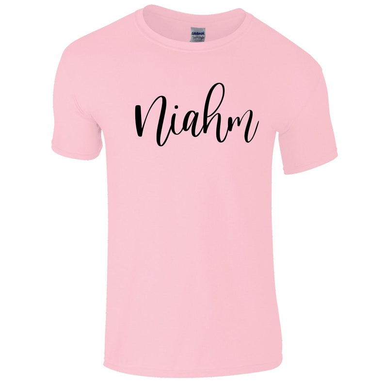 Personalised Sigature Name T-shirt image 6