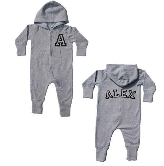 baby tracksuit personalised