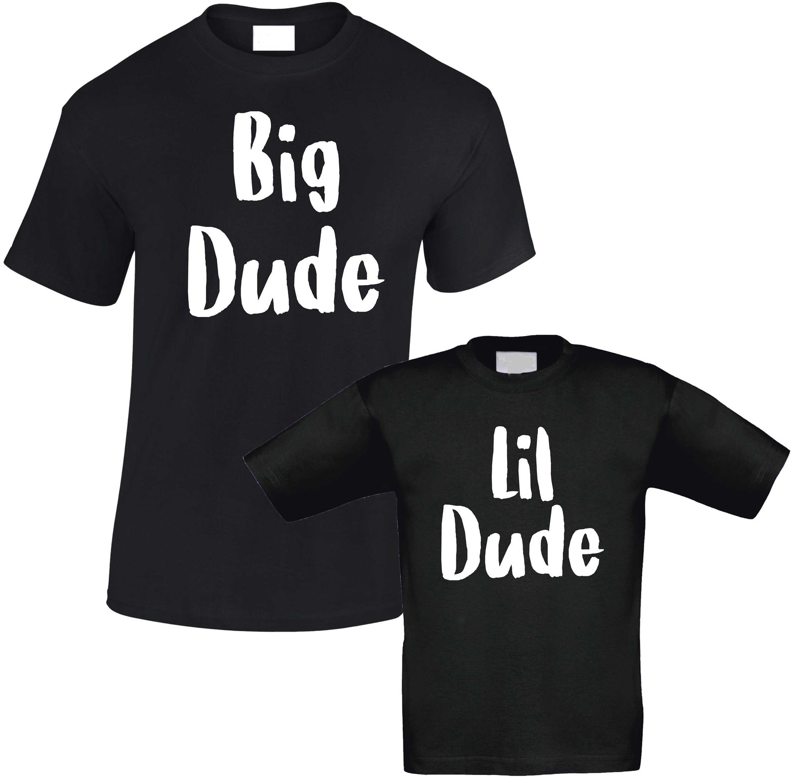 Big Dude/lil Dude Matching Father Son Daddy Birthday Gift Etsy