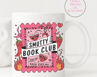 Smutty Book Club Mug: Funny Gift for Book Lovers