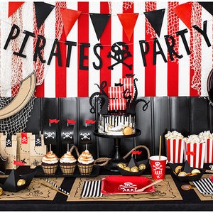 Pirate Party Bunting, Pirate Party, Pirate Party Decorations, Pirate  Birthday Party, Children's Pirate Party, Kids Birthday Party -  Canada