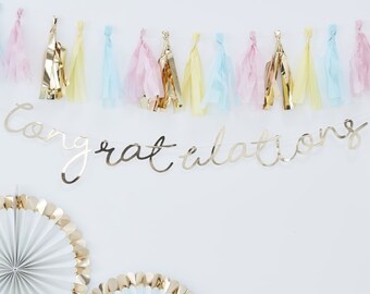congratulations banner etsy
