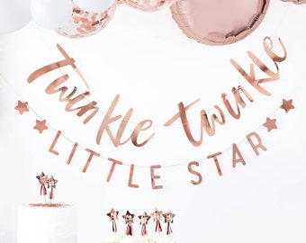 Twinkle Twinkle Little Star Baby Shower Banner Etsy