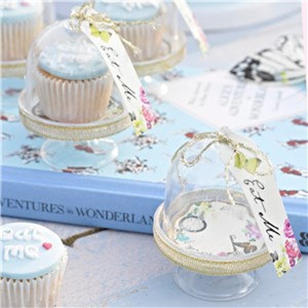 Alice in Wonderland Cake Stands, Cake Dome, Eat Me, Alice in Wonderland Decorations, Party Favours, Truly Alice, Mad Hatters Tea Party