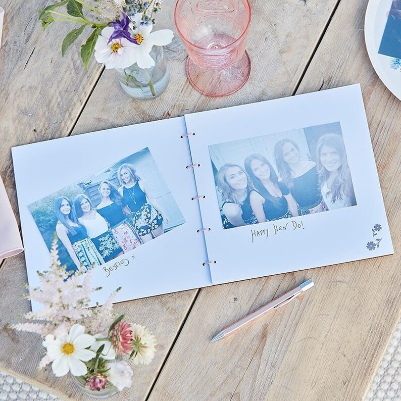Team Bride Guest Book Hen Party Guest Book Bachelorette Etsy UK
