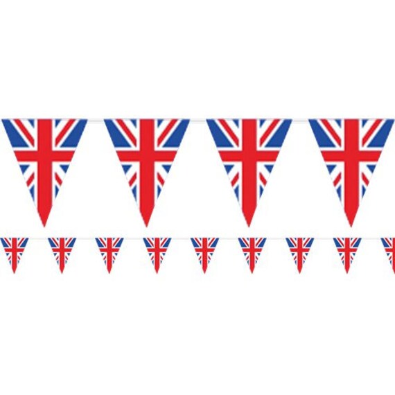 VE Day Bunting Garden Decor Jubilee bunting British Bunting Union Jack
