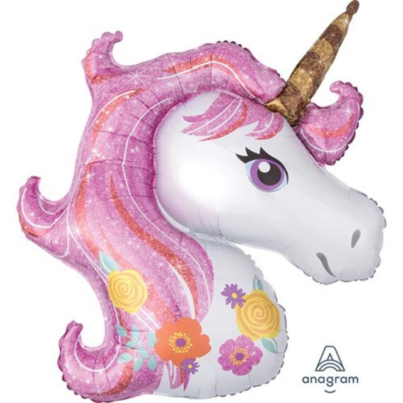 33 palloncino di compleanno unicorno gigante, palloncino unicorn gigante  foil gigante, forniture partito Unicorno, unicorn party theme, Unicorn  compleanno palloncino -  Italia