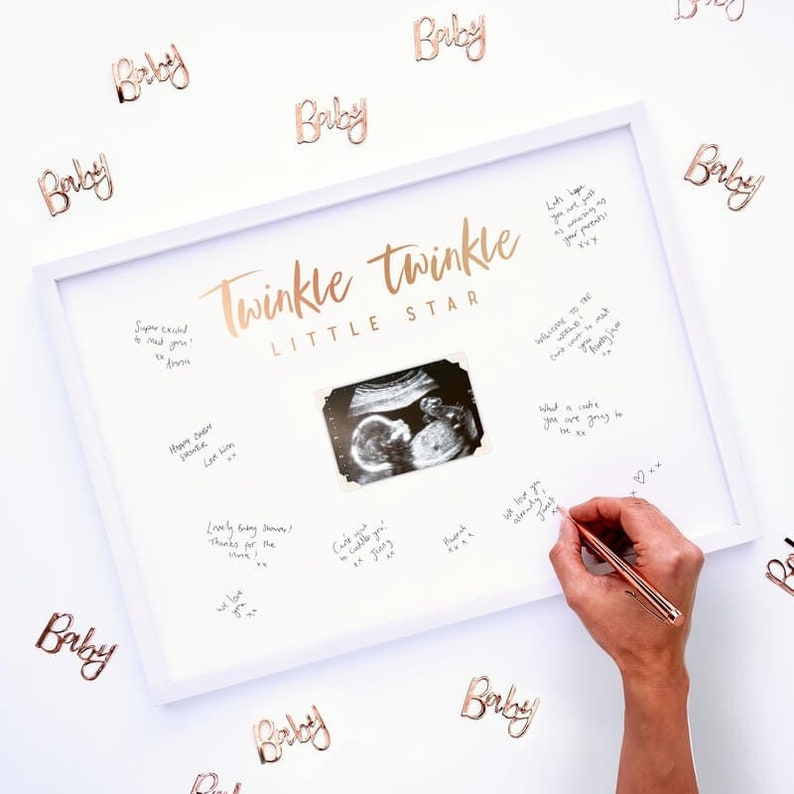 Twinkle Twinkle 16 Rose Gold Baby Shower Paper Party Napkins Rose Gold Napkins New Baby Baby Shower Napkins Baby Shower Gender Reveal