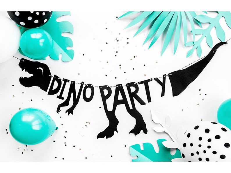 Dinosaur Party In A Box, Dinosaur Party Box, Dino Party Kit, Dinosaur Decor, Dinosaur party Supplies, Dinosaur party decor, 1st birthday image 2