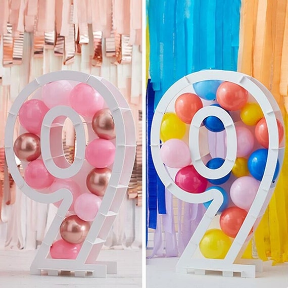  Mosaic Numbers for Balloons Number 50 Balloon Frame