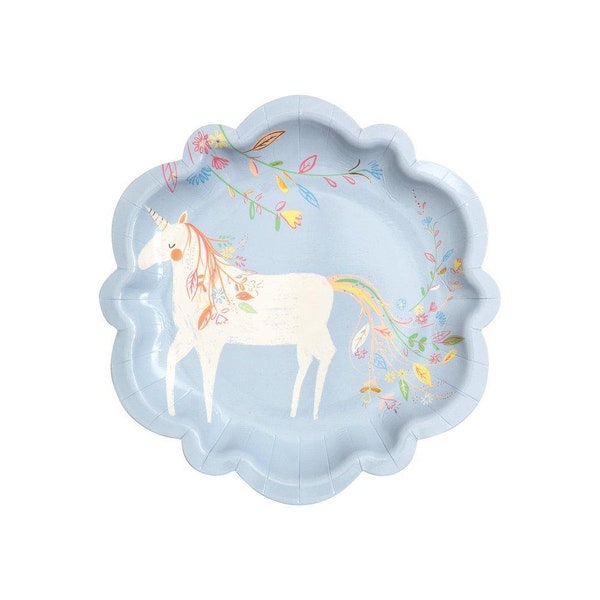 Unicorn Plates Etsy