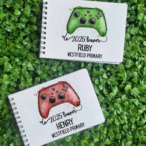 Personalised School Leavers Book, Year 6 School Leavers Message Book, Class of 2025, Year 6 Keepsake, Last Day Of Primary School, Gamer