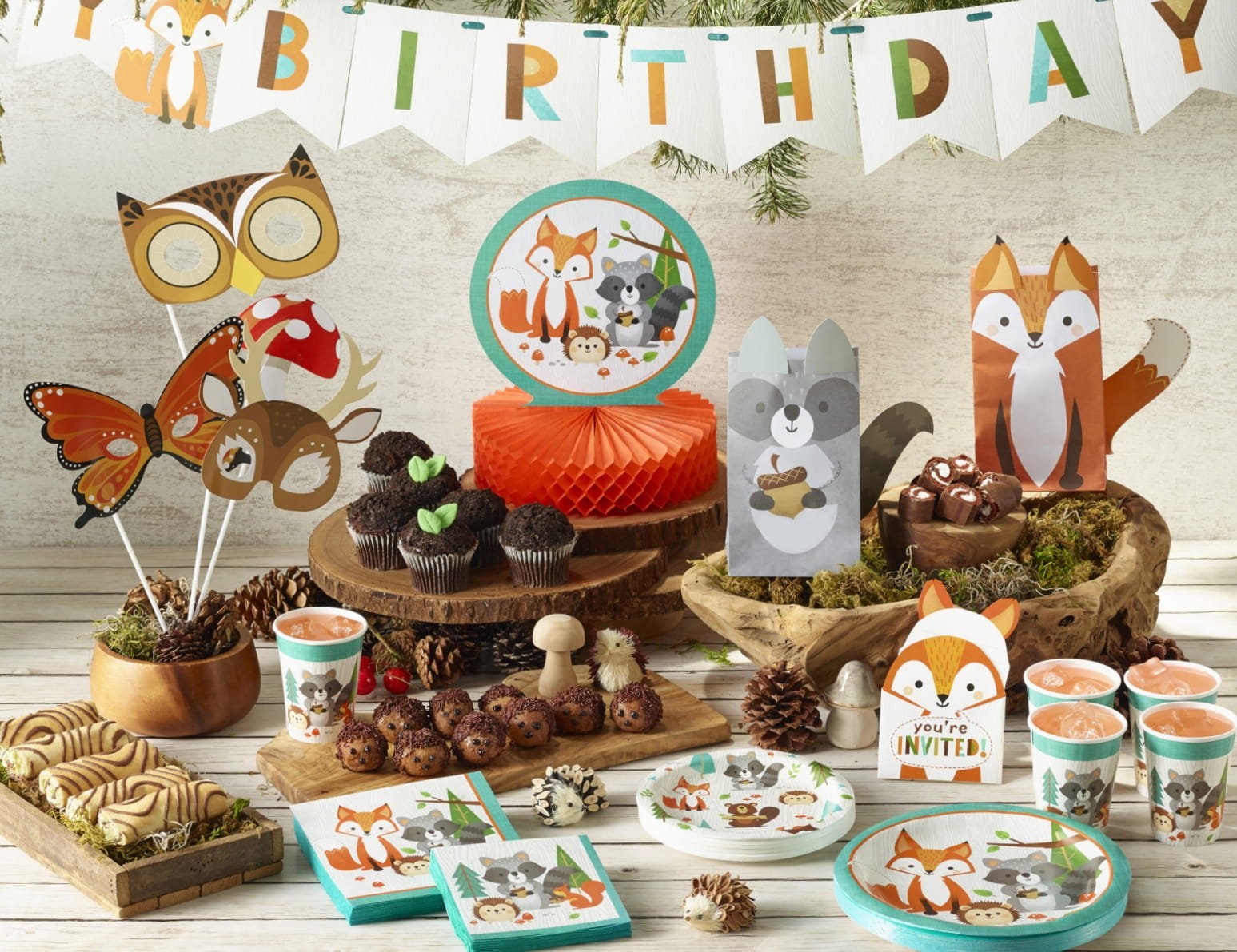 Pin on Woodland Animal Party