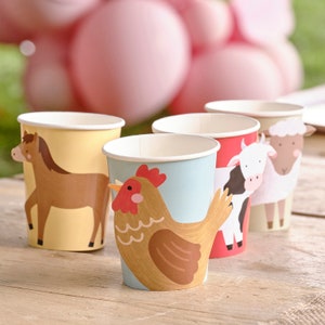 96 Pcs Pig Birthday Tableware Set – Pink Pig Plates, Napkins, Forks For Farm Animal Party, Serves 24 Guests