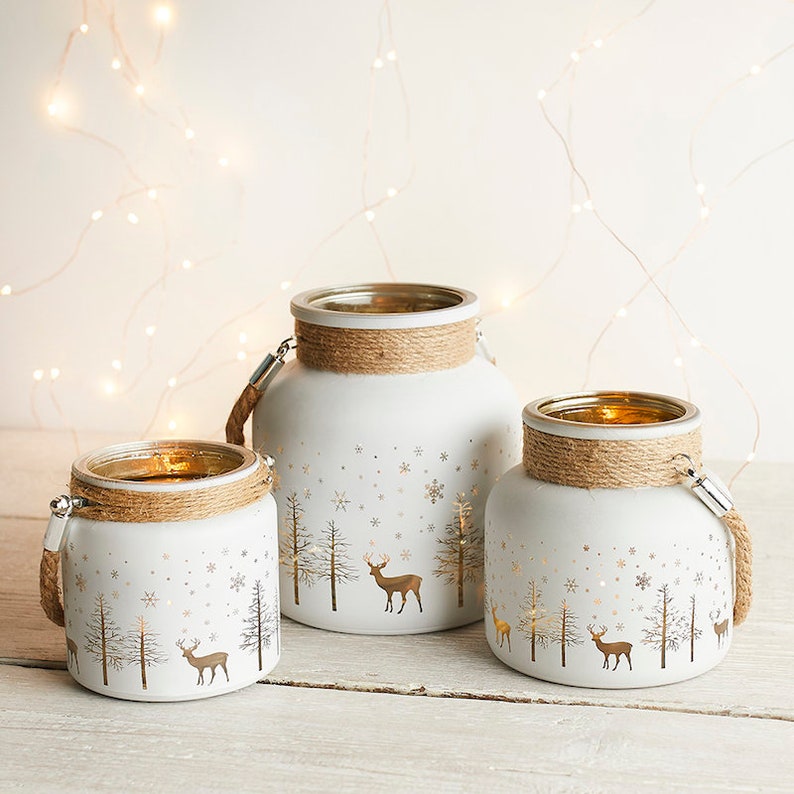Christmas Candle Holders