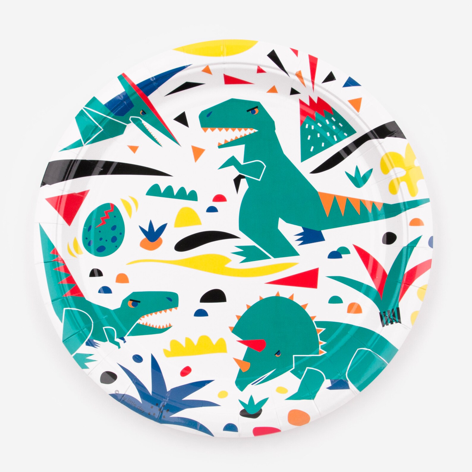 8 Dinosaur Party Plates Dinosaur Party Decorations Dinosaur Etsy