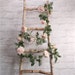 Light Pink Rose Garland, Artificial Flower Garland, Rose Wedding Decoration, Botanical Wedding, Rustic Wedding, Home Decor, Flower Decor 