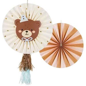 Teddy Bear 1st Birthday Decorations, One Bunting, One today, First Birthday Party, First Birthday Decor, 1st Birthday Decor, 1st Birthday 2 Rosettes