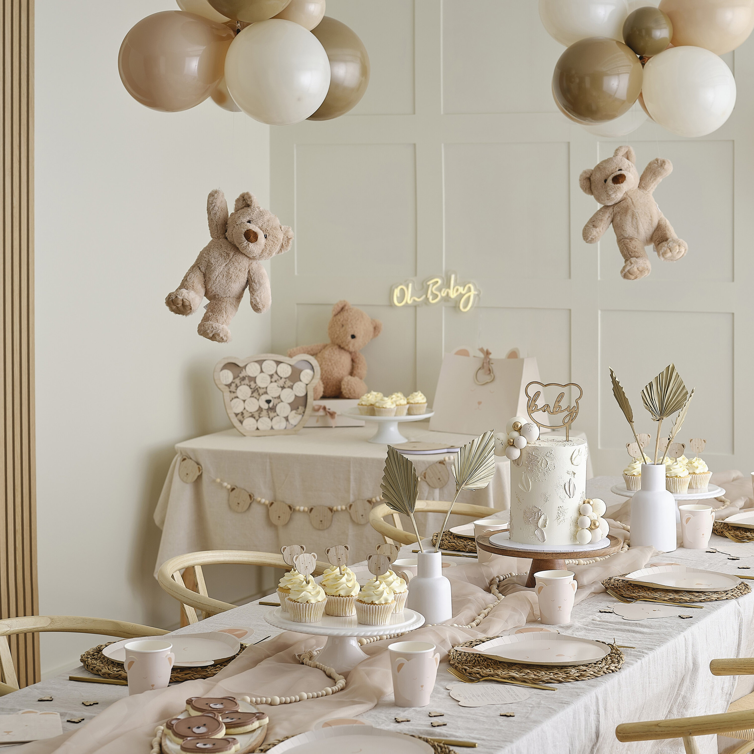 Elegant Teddy Bear Baby Shower Teddy Bear Baby Shower Centerpiece