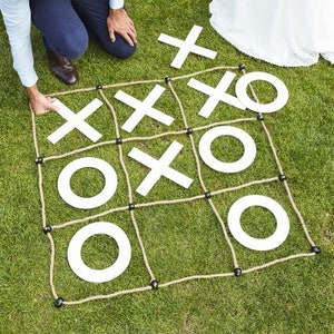 Giant Noughts and Crosses wedding party game , Wedding Lawn Game, Outdoor Games, Giant Garden Games, Outdoor Wedding, Country Wedding