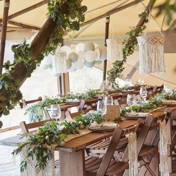 Rustic Wedding Table Decoration Ideas - MadeTerra