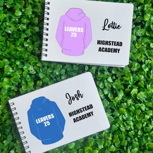 Personalised School Leavers Book, Year 6 School Leavers Message Book, Class of 2025, Year 11 Keepsake, Last Day Of Primary School, Hoodie