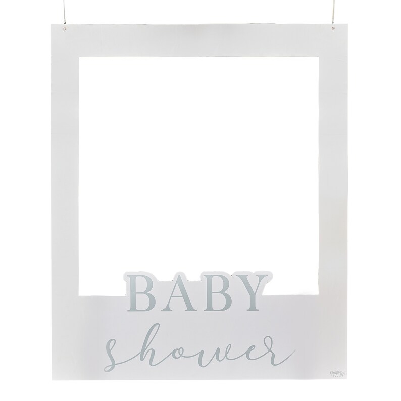 Customisable Baby Shower Photo Booth Frame Baby Shower Photo Etsy