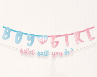 Its A Girl Pink Holographic Banner Baby Shower Gender Reveal Party Decorations 
