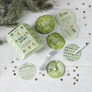 Christmas Games Christmas Table Game Family Christmas Game - Etsy