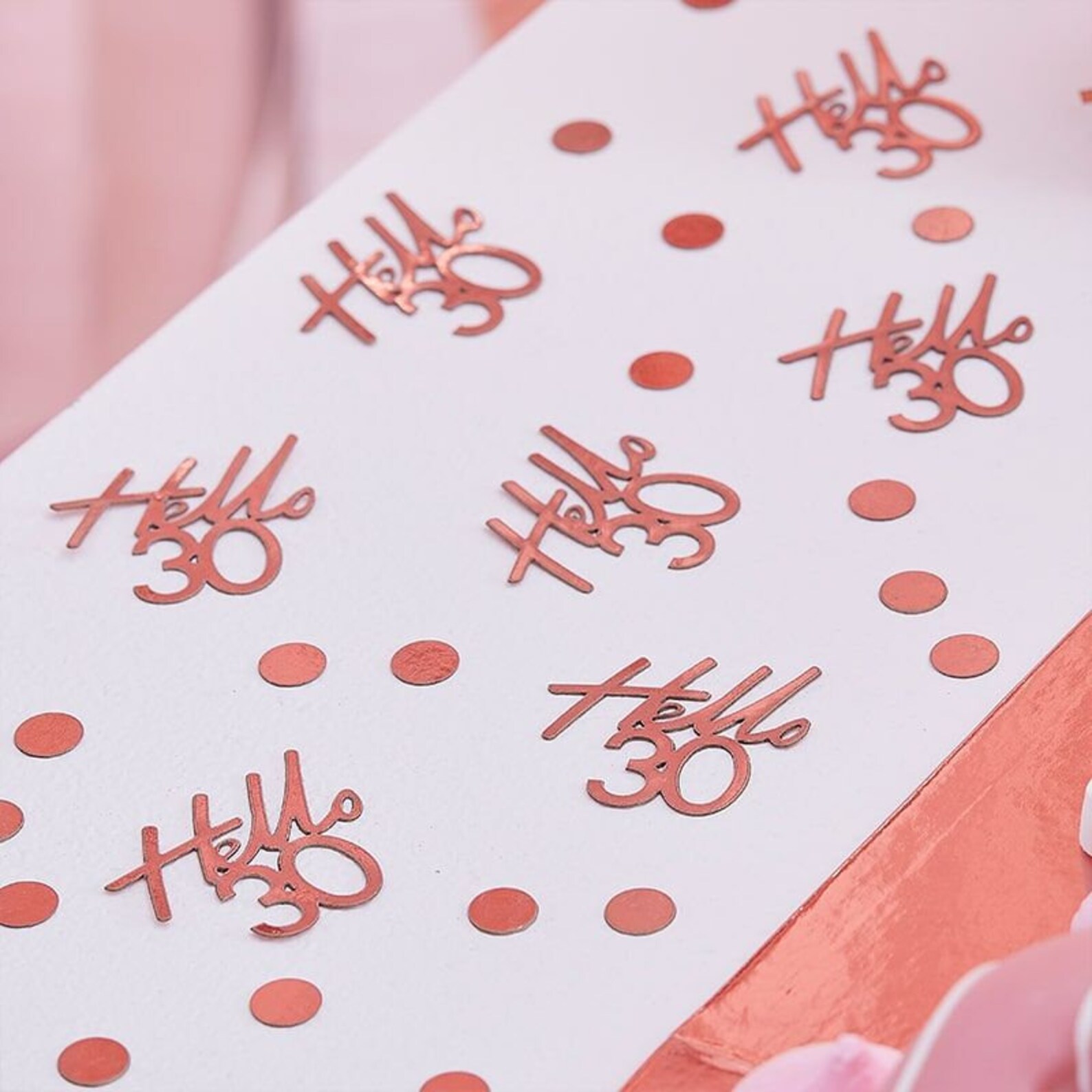 30th Birthday Decorations Hello 30 Rose Gold 30th Birthday - Etsy UK