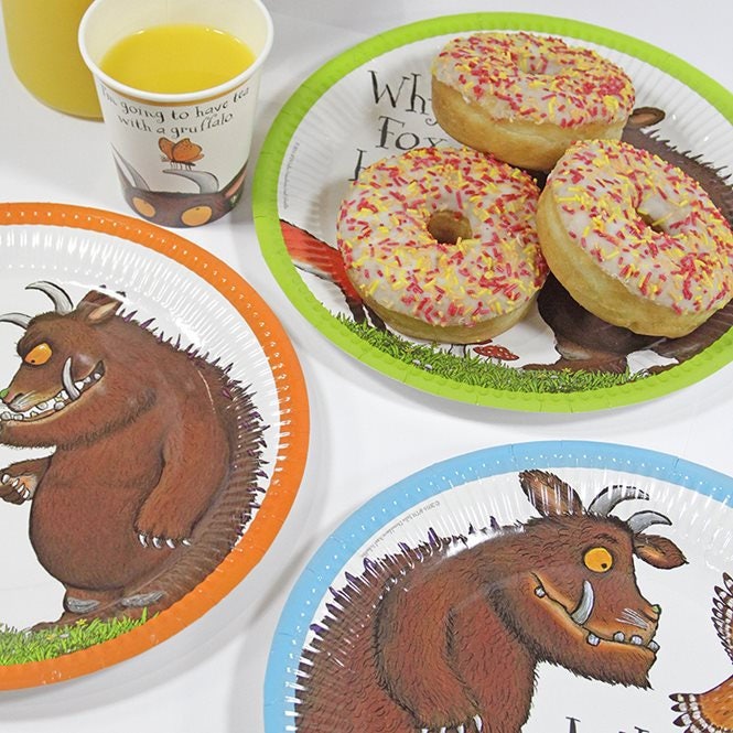 The Gruffalo Tableware Party Platters x4 Decoration Plates The Gruffalo Tableware Party Platters x4 Decoration Plates
