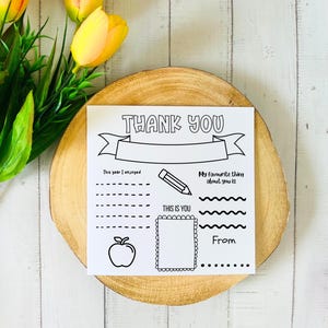 Danke, Lehrer-Karte, personalisierte Karte, Farbe in der Lehrer-Karte, Lehr-Begleitende-Karte, Ende des Begriffs Geschenk, Lehrerzeichnungskarte