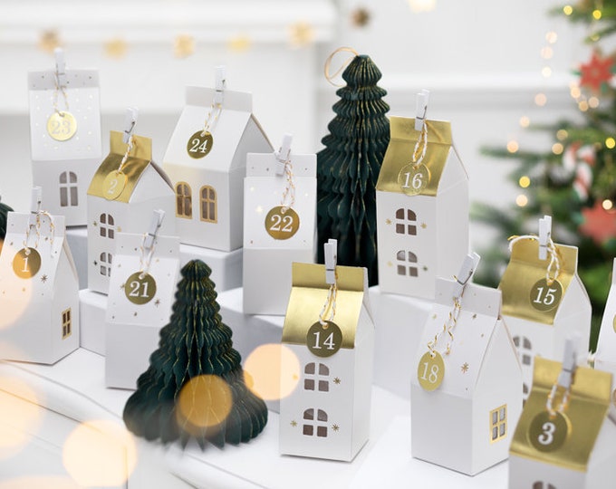 Reusable Advent Calendar Boxes Fill Your Own Advent Calendar DIY Reusable Advent Calendar Boxes Fill Your Own Advent Calendar DIY