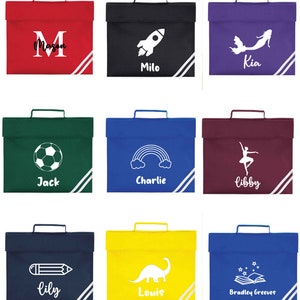Cartable personnalisé, cadeau de rentrée, rentrée des classes