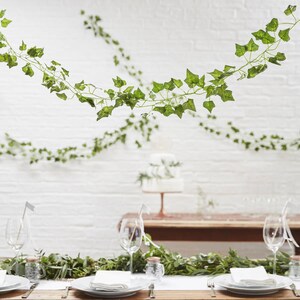 Artificial Ivy Vines Leaves Greenery Garland Boho Chic Décor Fake Faux  Plant 