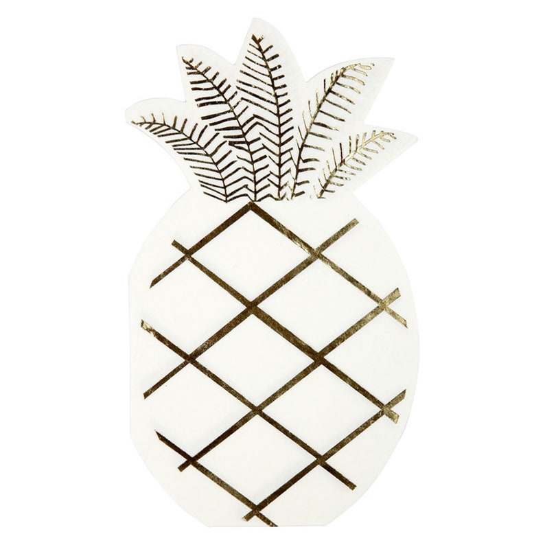 Gold Party Plates Pineapple Party Supplies Pineapple Party Plates Fiesta Party Pineapple Paper Plates Pineapple Party Decor Luau Party
