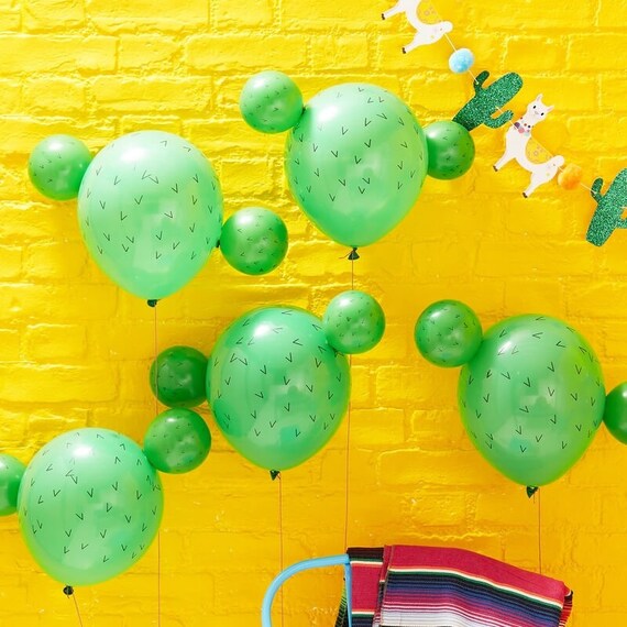 5 Cactus Balloons, Viva La Fiesta, Cactus Party Decor, Cactus Party, Cowboy Party, Fiesta Decorations, Summer Party, Mexican Fiesta Party 5 Cactus Balloons, Viva La Fiesta, Cactus Party Decor, Cactus Party, Cowboy Party, Fiesta Decorations, Summer Party, Mexican Fiesta Party