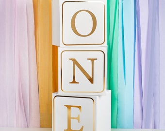 First Birthday One Blocks, First Birthday Decor, 1st Birthday Decor, One Today, 1st Birthday Backdrop, First Birthday Photo Prop, Blocks