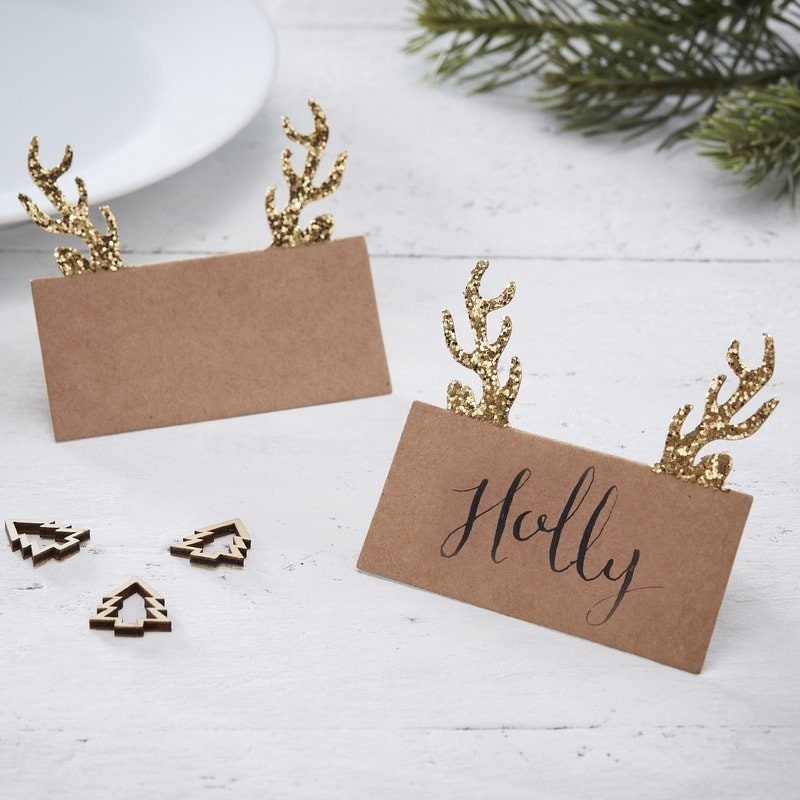 10 Stag Place Cards Brown Kraft Place Cards Christmas Place Etsy UK 10-stag-place-cards-brown-kraft-place-cards-christmas-place-etsy-uk